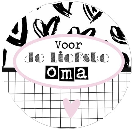 Make up - Zakspiegel Spiegeltje Liefste Oma 56mm handtas