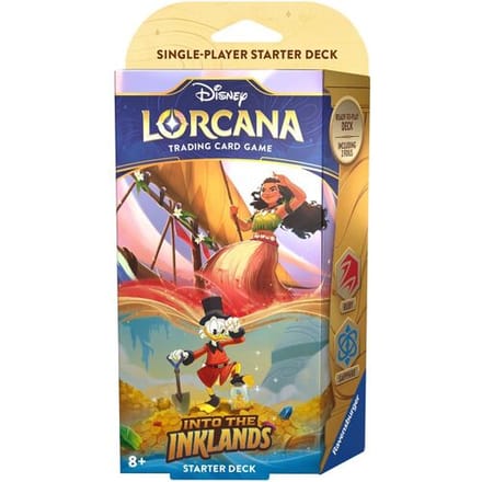Disney Lorcana TCG Into the Inklands-Starter Deck Ruby & Sapphire (Diversen) Nieuw