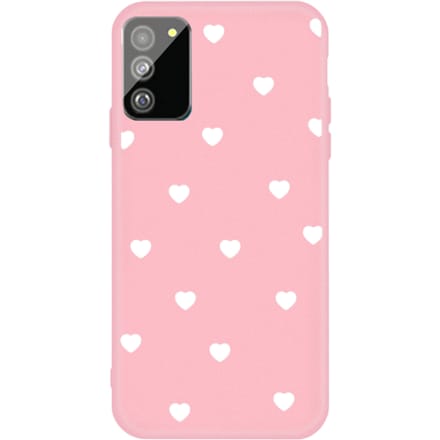 Mocaa Samsung Galaxy S20 Hearts Case Roze