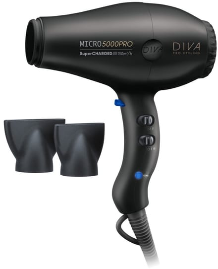 DIVA Pro Micro 5000 Dryer -Black