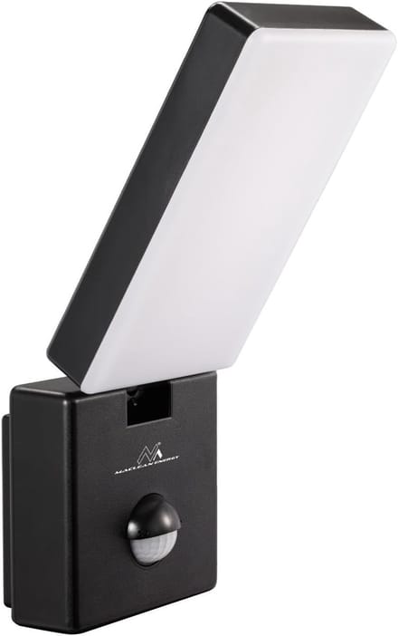 LED Buitenlamp met Bewegingssensor en Instelbare Verlichting - 10W, IP65, 800lm, 4000K