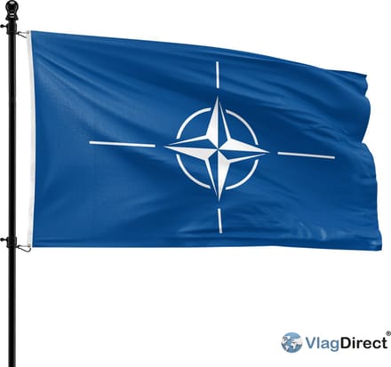 VlagDirect - NAVO vlag - NATO vlag - 90 x 150 cm
