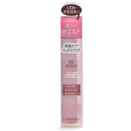 Canmake - Plump Lip Care Scrub 02 Clear Pink