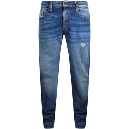 Diesel Heren Larkee-X Denim Jeans (Donkerblauw)