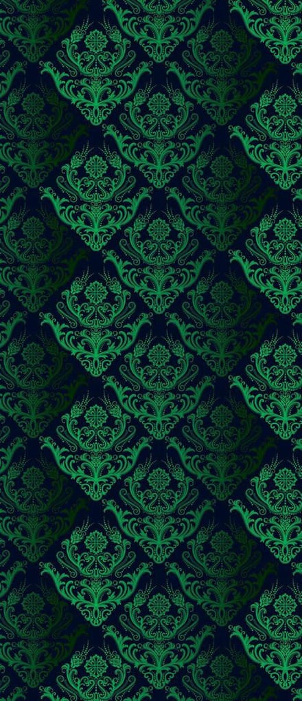 Deursticker Muursticker Klassiek | Groen | 91x211cm