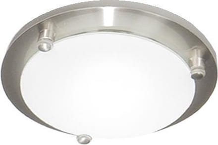 Plafondlamp Abano Rond G9-60W Nikkel Mat