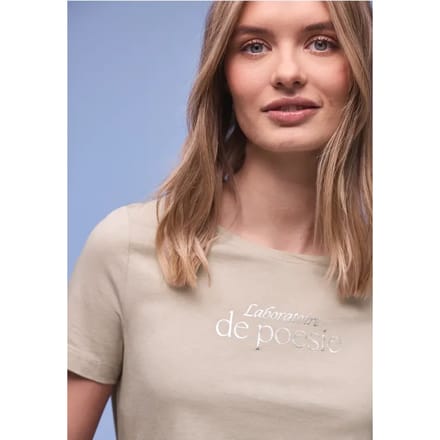 Shirt met tekst