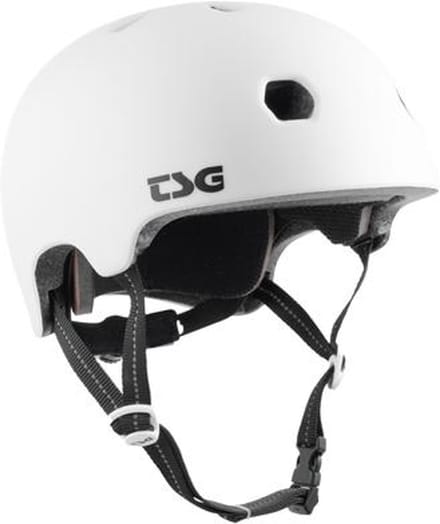 TSG Meta skateboard helm satin white