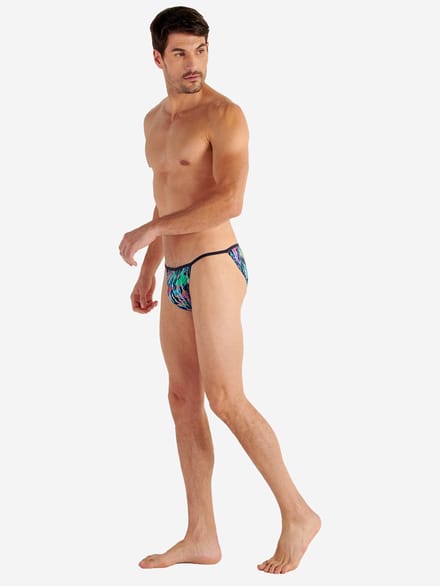 HOM heren microfiber tanga slip funky styles multi