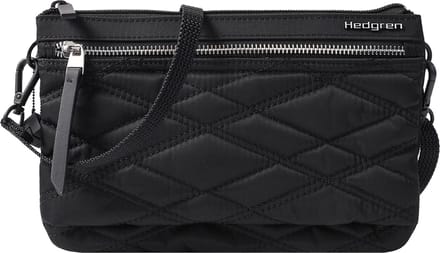 Hedgren Schoudertas Inner City Emma Crossover 3 CMPT RFID New Quilt Full Black Zwart
