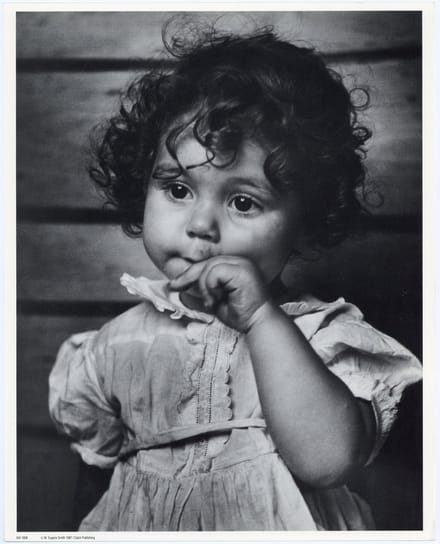 Mini zwart-wit poster - Little Girl - Eugene Smith - 24x30 cm