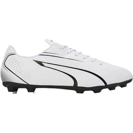 Puma Heren Vitoria FG/AG Voetbalschoenen (Wit/zwart)