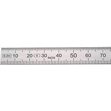 HELIOS PREISSER stalen meetlat L.2000mm STA buigzaam indeling B =mm/1/2mm - 460231