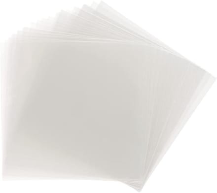 Plastic Vellen - Transparante Platen - Knutselprojecten - Beschermend Tissuepapier - 12 x 12 Inch - Transparant
