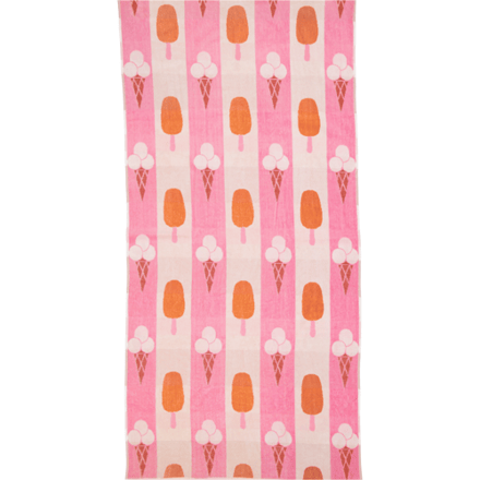 Zeeman Strandlaken - Roze Roze One size