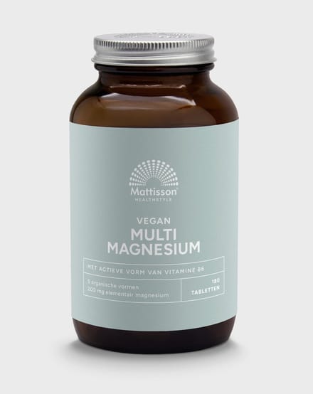 Mattisson - Multi Magnesium - 200mg complex - 180 tabletten