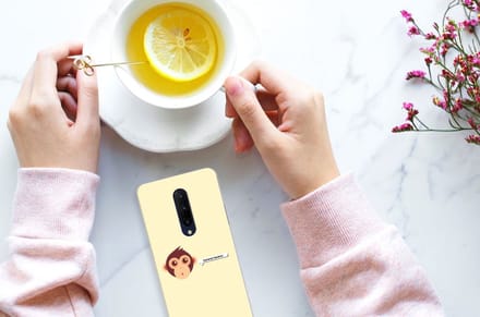 OnePlus 7 Pro Telefoonhoesje met Naam Monkey