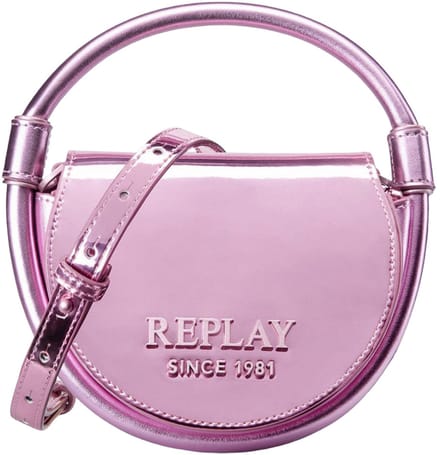 REPLAY handtas schoudertas Handbag Begonia Pink roze