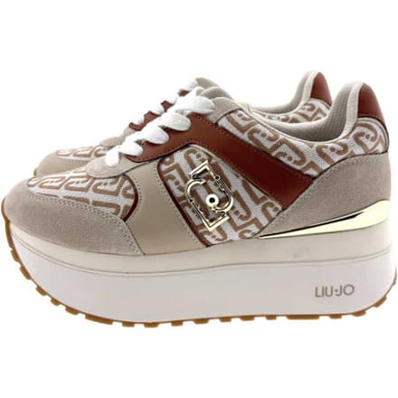 Liu·jo Maxi Wonder Plus 02 Schoenen Beige EU 39 Vrouw