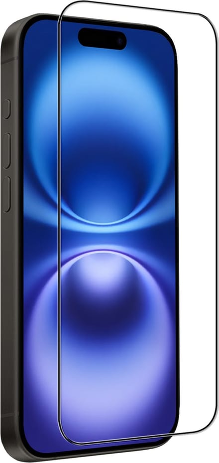 Screenprotector - Geschikt voor Apple iPhone 16 - Full Cover - Beschermglas - Gehard Glas - Tempered Glass - Screen Protector
