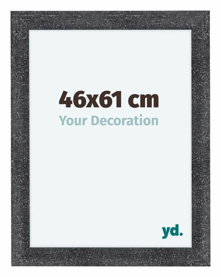 Your Decoration - Fotolijst 46x61 cm - MDF - Grijs Geveegd - Como