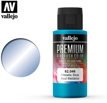 Premium Color Metallic Blue - 60ml - Vallejo - VAL-62046