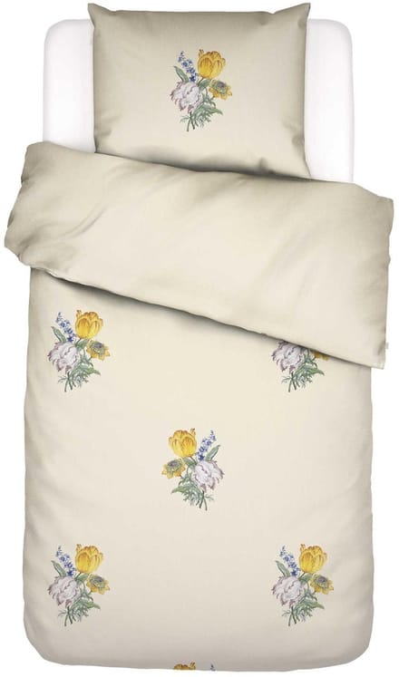 Essenza Cornelie Dekbedovertrek Vanille - Eenpersoons – 140x200/220 cm