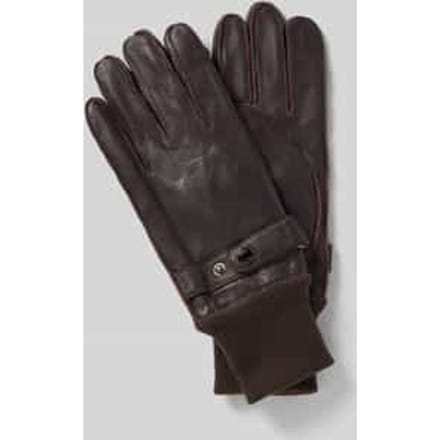 Regular fit handschoenen van echt schapenleer