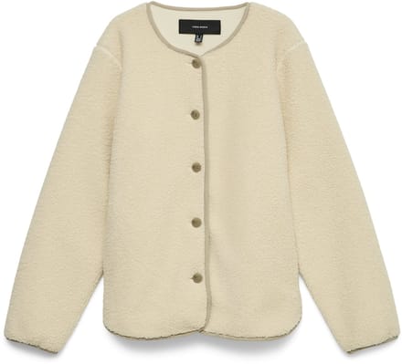 VERO MODA - VMKIMBERLY TEDDY SHORT JACKET EXCL - Dames - Gewatteerde jassen