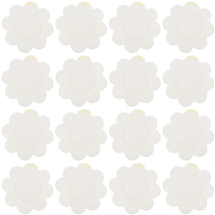 Buik Pleisters - Alsem Stickers - Huidverzorging - Bloemvormig Ademend - 10x10cm - Wit