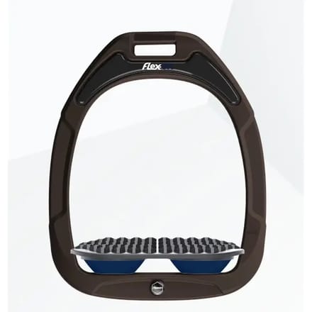 Endurance stijgbeugels Bruin/Grijs/Marine Flex-On Green Composite