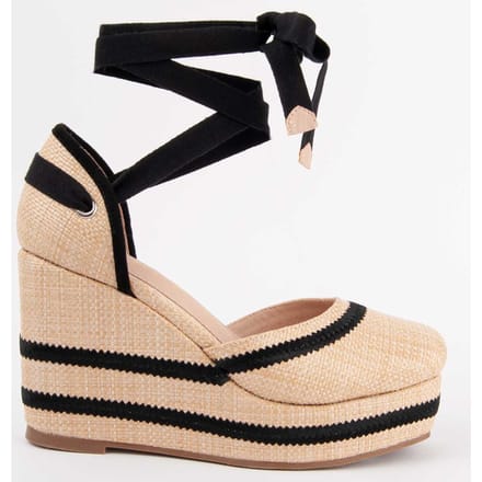 Alpargata De Cuña Para Mujer. Montevita Balenci11 102989 39 beige