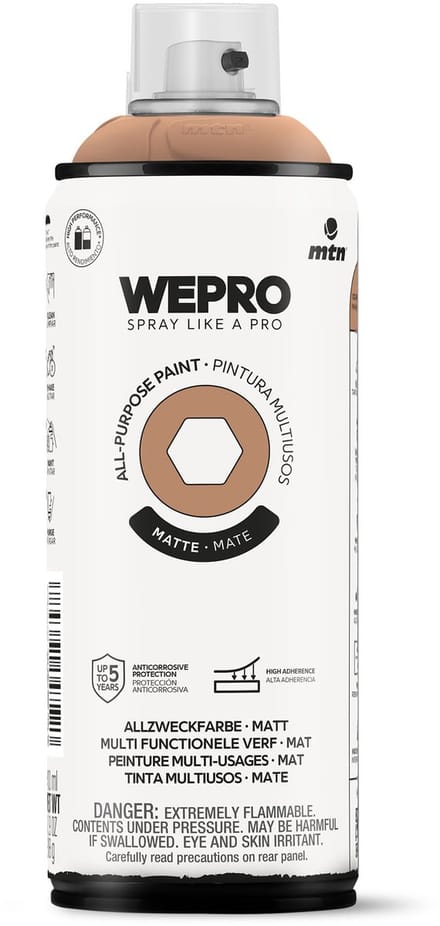 Spuitbus Bruin Colorado Mat MTN WEPRO ALL-PURPOSE PAINT 400ML