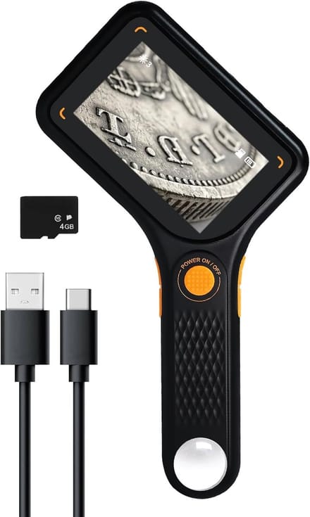 Digitale Microscoop - USB Vergroter Camera - Gedetailleerd Onderzoek - IPS Scherm Autofocus - 500X Vergroting