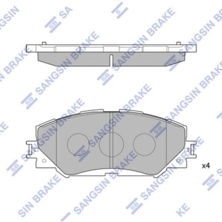 Remblokset HI-Q SP2093