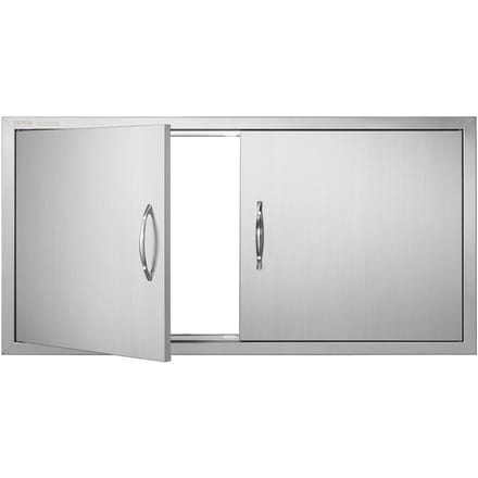 1067x534 mm BBQ Eiland Toegangsdeur Buitenkeuken Deur Roestvrij Staal