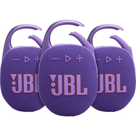 JBL Clip 5 Paars 3-pack