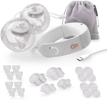 Kinderkraft GENTLENEST - Borstkolf - Dubbel Elektrisch - Soft-Heat - 3 Standen - Grijs