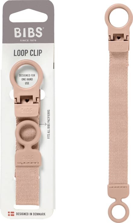 BIBS Fopspeenkoord Loop - Past op alle BIBS-fopspenen - Blush