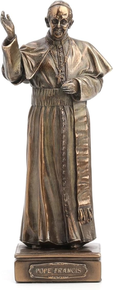 Veronese Design Beeld/figuur - Paus Franciscus - (hxbxd) ca. 28cm x 11cm x 9.5cm