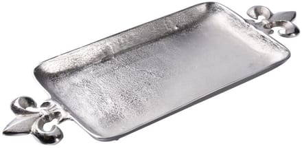 Michael Noll - Dienblad "Lelie" - Zilver - Aluminium - 60cm