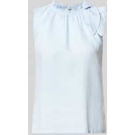 regular fit blouse van viscosemix met linnen-Anteil