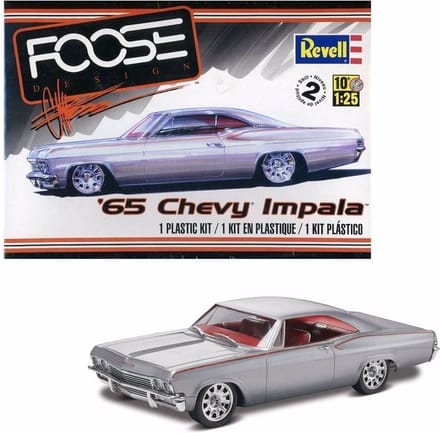 Revell Modelbouwpakket Auto - 14190 1965 Chevy Impala - Amerikaanse Auto Plastic - 1:25 - Modelbouw