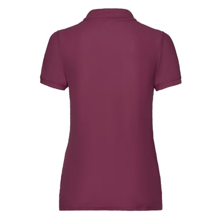 Fruit of the Loom Dames/dames 65/35 Poloshirt (Bourgondië)