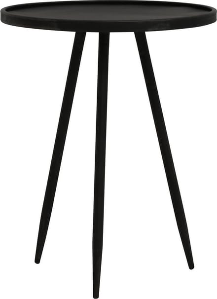 Light & Living Bijzettafel Envira - Zink - Ø39,5cm - Modern,Industrieel