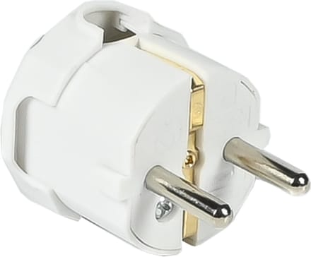 Benson Haakse stekker met randaarde - 3500 watt - wit