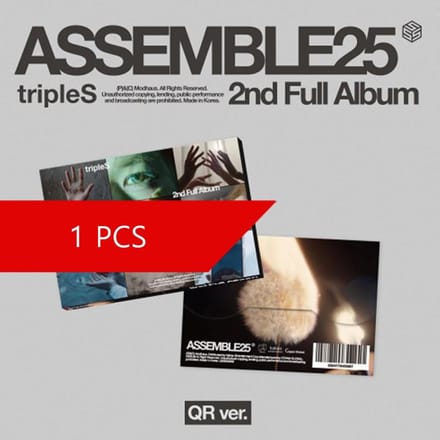 tripleS – Album complet [ASSEMBLE25] (QR ver.) 1PCS red