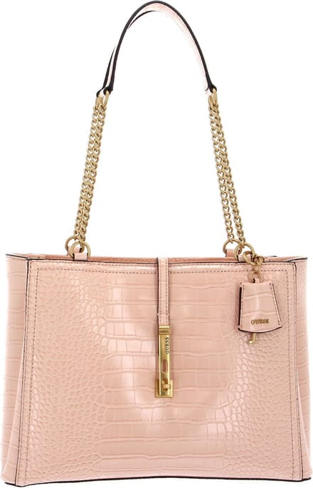 GUESS Schoudertas James Girlfriend Carryall Apricot Cream Abrikoos