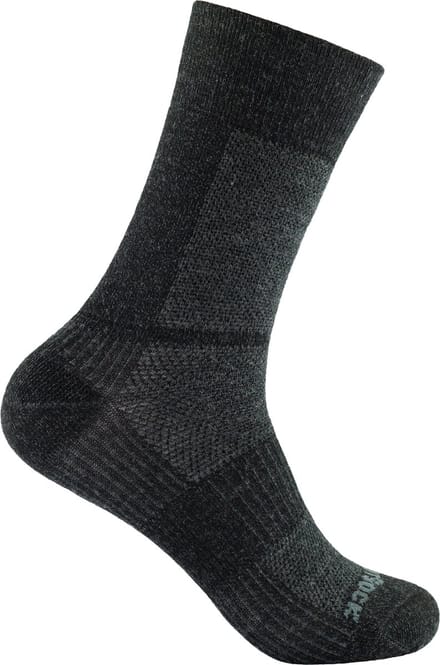 Wrightsock Merino Coolmesh II Lightweight Crew (Maat - S, Kleur - Grey/black)