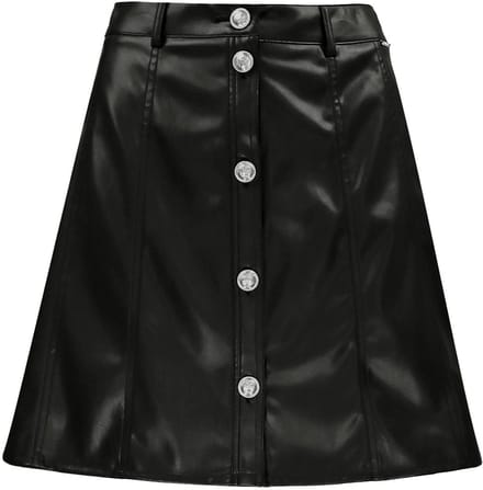 Liu Jo - zwarte faux leather rok - maat 42 (IT48)